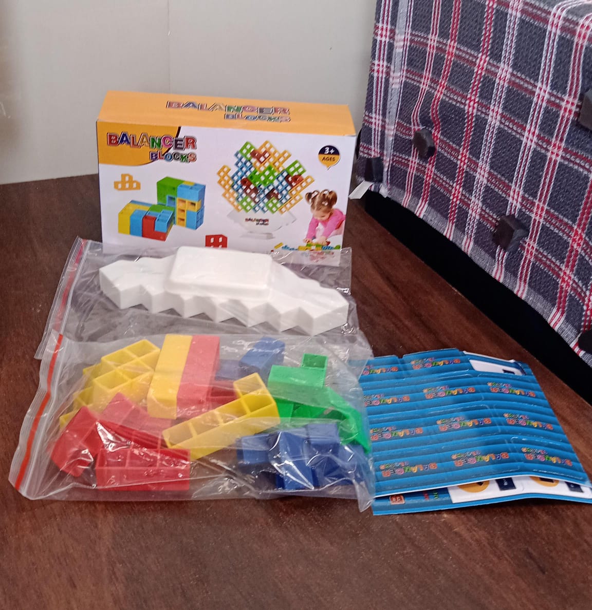 3D Tower Game, Tower Balance Game, Tower Stacking Game Adult Kid Tower Stacking Blocks Balance Game Blocks Building Toys for Kids Age 3+ Years (16 Pcs Set) 3D Tower Game, Tower Balance Game, Tower Stacking Game Adult Kid Tower Stacking Blocks Balance Game Blocks Building Toys for Kids Age 3+ Years (16 Pcs Set)